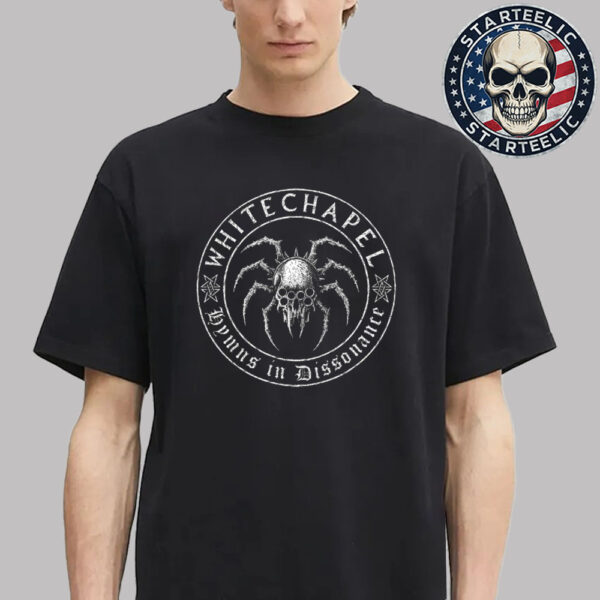 Whitechapel Band Spider Skull Unisex T-Shirt