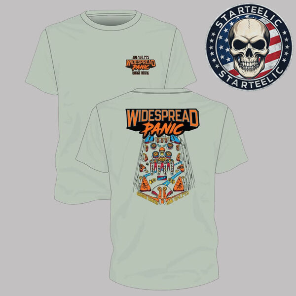Widespread Panic Event Tee At Chicago Theatre In Chicago IL On June 4th 5th 6th 2025 Two Sided Unisex T-Shirt