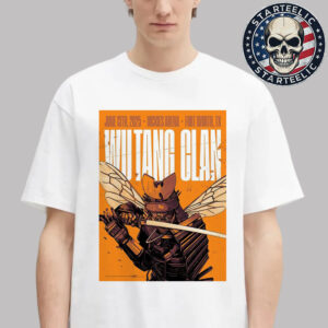 Wu Tang Clan Event Poster At Dickies Arena In Fort Worth TX On June 13th 2025 The Samurai Artwork Unisex T-Shirt