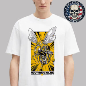 Wu Tang Clan Tonight Poster At State Farm Arena In Atlanta GA On June 11 2025 The Bee Artwork Unisex T-Shirt