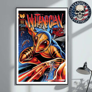 Wu Tang Clan Tonight Poster Attack Of Tite Killa Beez For Tampa Florida At Amalie Arena On June 10 2025 Home Decor Poster Canvas
